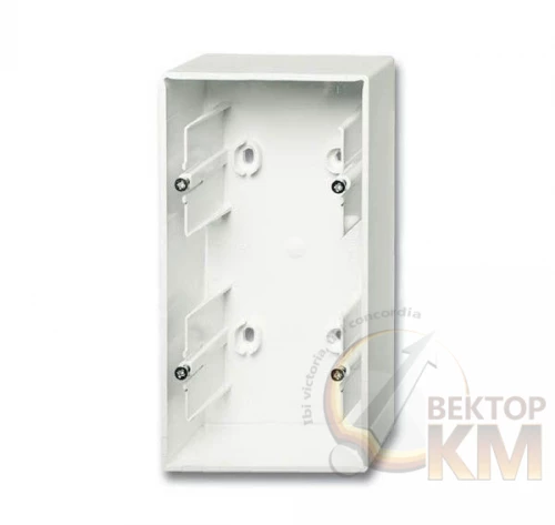 ABB  | Коробка 2 поста для открытого монтажа future бел. бархат  2CKA001799A0922