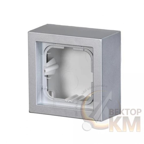 ABB  | Коробка для накладного монтажа Impressivo алюм.  2TKA00001618