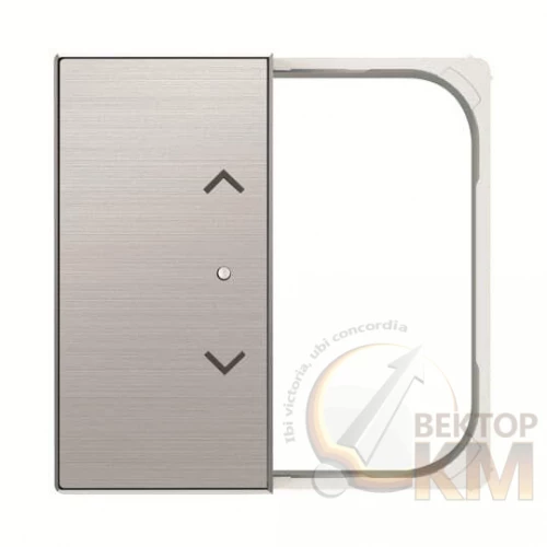 ABB  | Клавиша двойная SRB-2-85AI free@home SKY жалюзи нерж. сталь  2CLA852643A1401