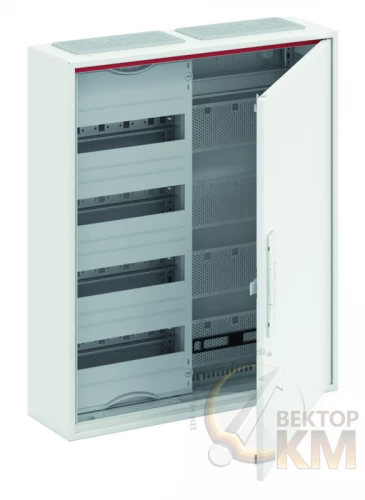 ABB  | Шкаф 48М навесной с медиапанелями IP44 650х550х160 с расстоянием между DIN-рейками 125мм и самозажимными клеммами N/PE CA24VM  2CPX052206R9999