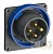 Вилка с прямым фланцем Easy&Safe 316EBU9W 16А 3P+E IP67 9ч ABB 2CMA101266R1000