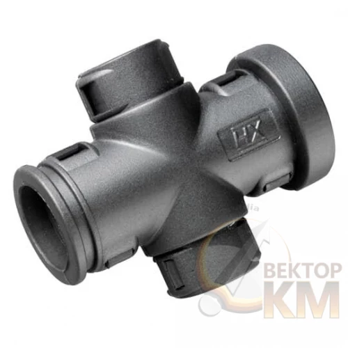 ABB  | Фитинг разветвительный XPS нейлон 6 d12 d8 XPS1208 (уп.500шт)  7TCA298010R0891