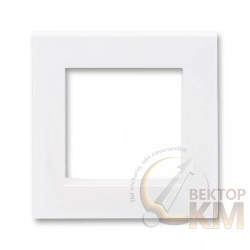 ABB  | Панель сменная Levit на рамку 1 пост бел.  2CHH010150A8003