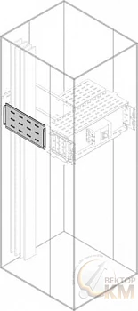 Перегородка верт. боковая H=400мм D=500мм ABB 1STQ008891A0000