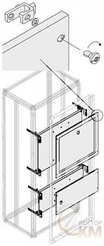 Комплект установочный ОТ315/400 H=450мм W=800мм ABB 1STQ008400A0000