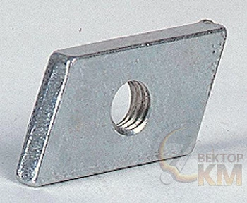 Гайка M5 20х11х4 спец. (уп.10шт) ABB ZX256P10
