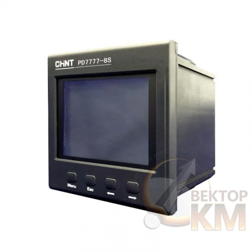 105509 CHINT | Прибор измерительный многофункциональный PD7777-3H 380В 5А 3ф 96х96 LCD дисплей RS485  