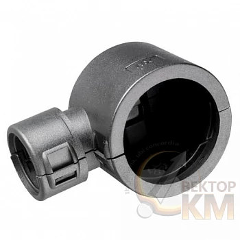Разъем Kostal CI нейлон 6 d16мм угол прямой CI16-LK20 черн. (уп.500шт) ABB 7TCA298010R0330