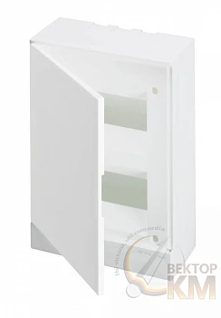Бокс настенный Basic E 16М бел. непрозр. дверь (с клемм) ABB 1SZR004002A2105