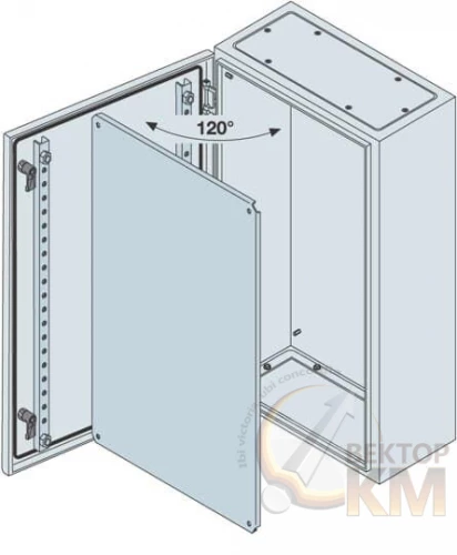 ABB  | Корпус шкафа IP65 монтаж. плат. 800х800х300  SRN8830K