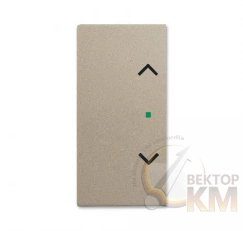 ABB  | Клавиша двойная SRB-2-93 free@home жалюзи Basic 55 шампань  2CKA006220A0659