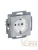 Розетка 1-м СП Levit 16А IP40 с заземл. защ. шторки сер./бел. ABB 2CHH203457A6016 ABB | Розетка 1-м СП Levit 16А IP40 с заземл. защ. шторки сер./бел. 2CHH203457A6016