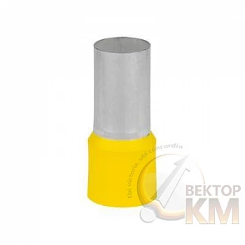 Наконечник кабельный FER70021P-G медь лужен./полипропилен втулка желт. 70кв.мм 21мм (уп.25шт) ABB 7TCA301140R0226