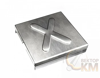 Маркировка для каб. стяжки нерж. сталь "X" (уп.100шт) ABB 7TCG009470R0104