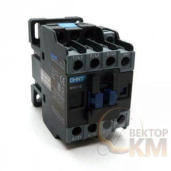 Контактор NXC-12 12А 220В/АС3 1НО+1НЗ 50Гц (R) CHINT 836712
