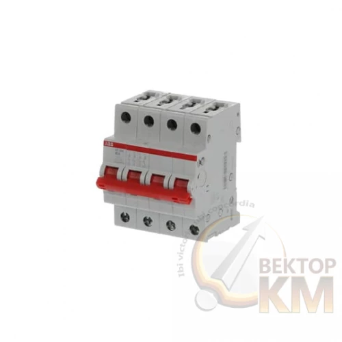 2CDD284101R0016 ABB | Рубильник 4п SD204/16  рычаг красный  
