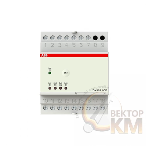 ABB  | Модуль дополнительный на 4 канала для годов. реле времени DY3654CE  2CSM221181R1000