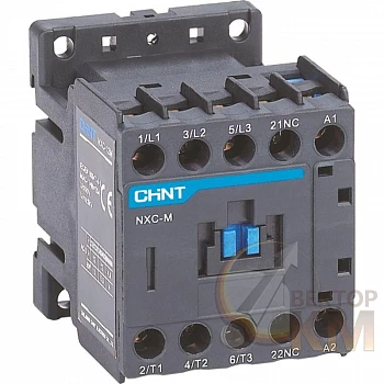 Контактор NXC-06M01 6А 220В/АС3 1НЗ 50Гц (R) CHINT 836584