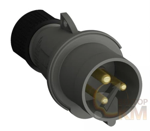 ABB  | Вилка кабельная Easy&Safe 232EP1 32А 2P+E IP44 1ч  2CMA101971R1000