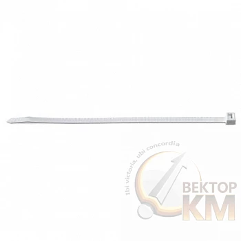 Хомут кабельный TT-11-30-9-L-EU 4.7х282 P6.6 бесцвет. цельнопластиковый (уп.50шт) ABB 7TAG054780R0012