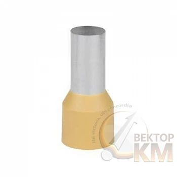 Наконечник кабельный FER35016P-G медь лужен./полипропилен втулка беж. 35кв.мм 16мм (уп.50шт) ABB 7TCA301140R0224