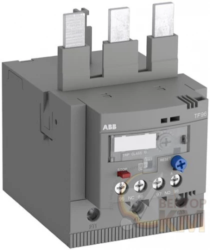 1SAZ911201R1005 ABB | Реле перегрузки тепл. TF96-87 диапазон уставки 75.0-87.0А для контакторов AF80 AF96 класс перегрузки 10  
