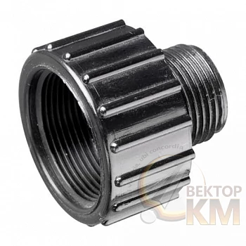 Фитинг UNEF MPA нейлон 6 d10мм MPA01 черн. (уп.100шт) ABB 7TCA298010R0558