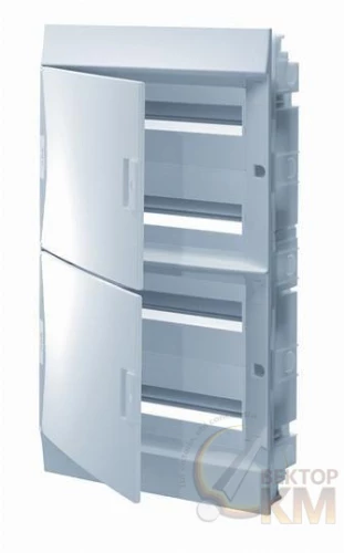 ABB  | Бокс СП Mistral41 72М непрозр. дверь 850град.(без клемм)  1SLM004100A1310