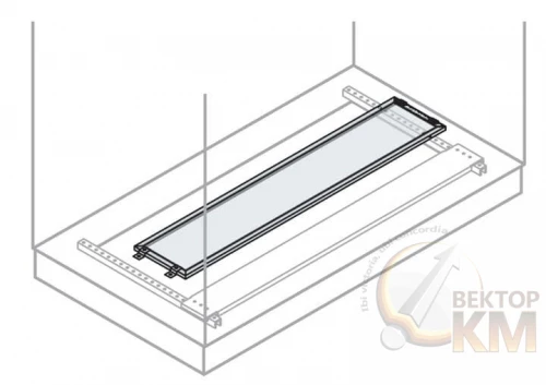 ABB  | Панель нижняя с фильтром W=600 D=200  EF9820