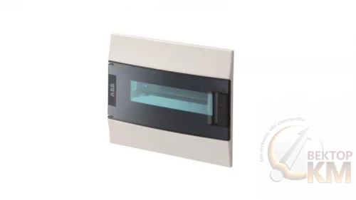 ABB  | Панель лицевая Mistral41 12М зел. дверь  1SLM004100A1603