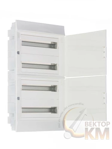 ABB  | Бокс СП Mistral41 72М непрозр. дверь (c клемм)  1SLM004101A1110