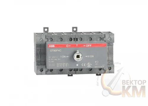 ABB  | Рубильник реверсивный OT80F4C 80А  1SCA105418R1001