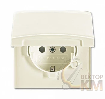 Розетка 1-м СП 1мод. Allwetter44 20 EUGKB-32-101 16А IP44 250В Schuko защ. шторки с крышкой уплотнит. кольцо сл. кость ABB 2CKA002064A0292