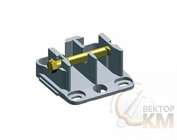 Держатель рамы WR и монтаж. платы WM ABB RZ1P4