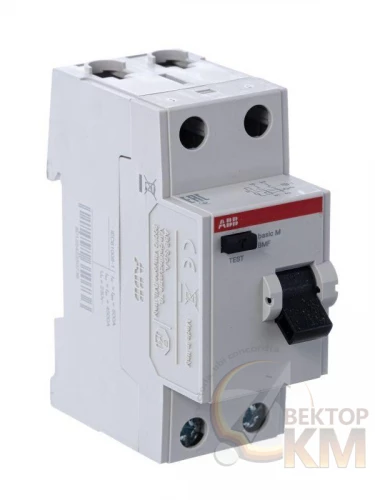 ABB  | Выключатель диф. тока 2п 40А 100мА тип AC Basic M BMF42240  2CSF602042R2400