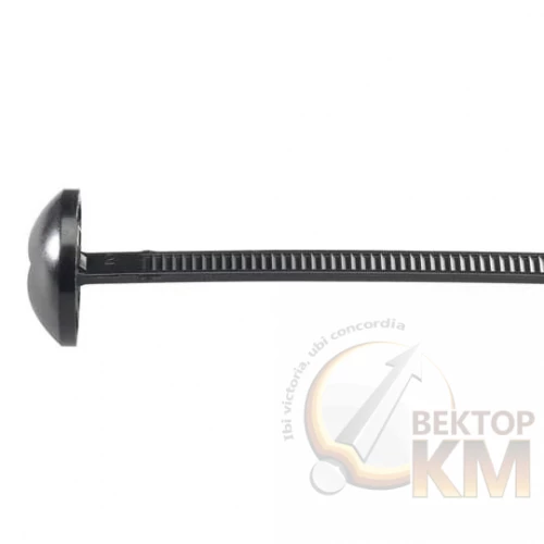 ABB  | Хомут кабельный TY541M 5.7х244 P6.6 черн. монтаж заподлицо (уп.50шт)  7TAG009520R0072