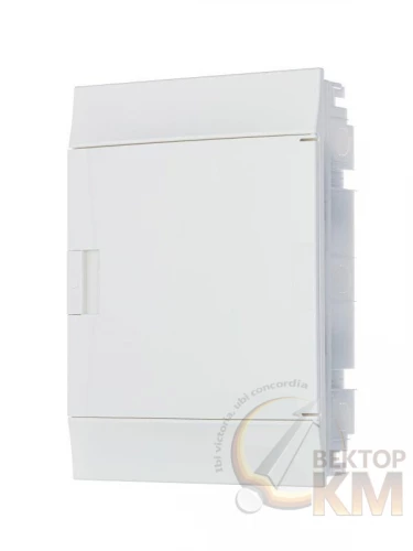ABB  | Бокс СП Mistral41 24М непрозр. дверь (c клемм)  1SLM004101A1105