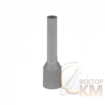 Наконечник кабельный FER2508P-WF медь лужен./полипропилен втулка сер. 2.5кв.мм 8мм (уп.500шт) ABB 7TCA301140R0453
