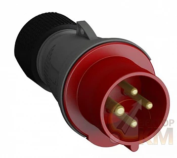 Вилка кабельная Easy&Safe 232EP3 32А 2P+E IP44 3ч ABB 2CMA101981R1000