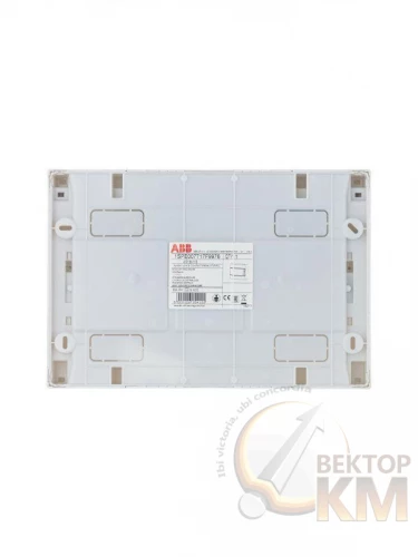 ABB  | Бокс настенный Mistral41 18М непрозр. дверь (с клемм.)  1SPE007717F9976