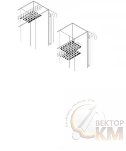 ABB  | Перегородка горизонт. W=200мм D=700мм  1STQ008574A0000