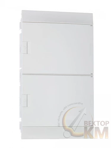 ABB  | Бокс СП Mistral41 72М непрозр. дверь (c клемм)  1SLM004101A1110