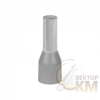 Наконечник кабельный FER4010P-SCD медь лужен./полипропилен втулка сер. 4кв.мм 10мм (уп.100шт) ABB 7TCA301140R0460