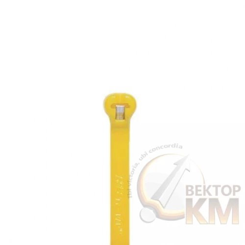 ABB  | Стяжка кабельная блок зуб. TY244M-4 желт. (уп.1000шт)  7TCG009000R0220
