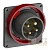 Вилка с прямым фланцем Easy&Safe 316EBU11W 16А 3P+E IP67 11ч ABB 2CMA101267R1000