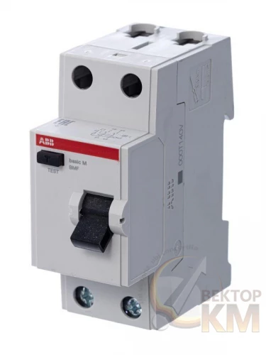 ABB  | Выключатель диф. тока 2п 40А 100мА тип AC Basic M BMF42240  2CSF602042R2400