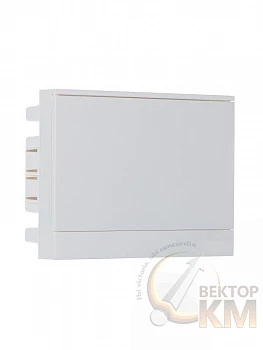 Бокс в нишу Basic E 8М бел. непрозр. дверь (с клемм) ABB 1SZR004002A1103