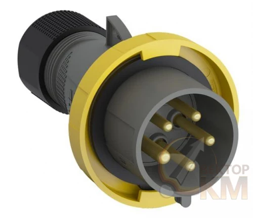 ABB  | Вилка кабельная Easy&Safe 432EP4W 32А 3P+N+E IP67 4ч  2CMA101111R1000