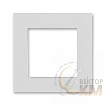 Панель сменная Levit на рамку 1 пост сер. ABB 2CHH010150A8016