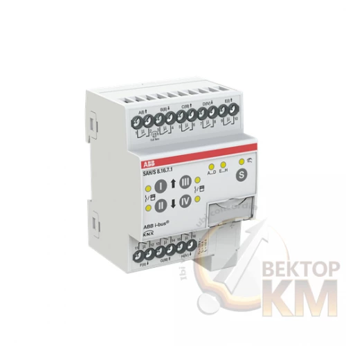 ABB  | Комбиактор SAH/S8.16.7.1 8-канальный 16А MDRC  2CDG110250R0011